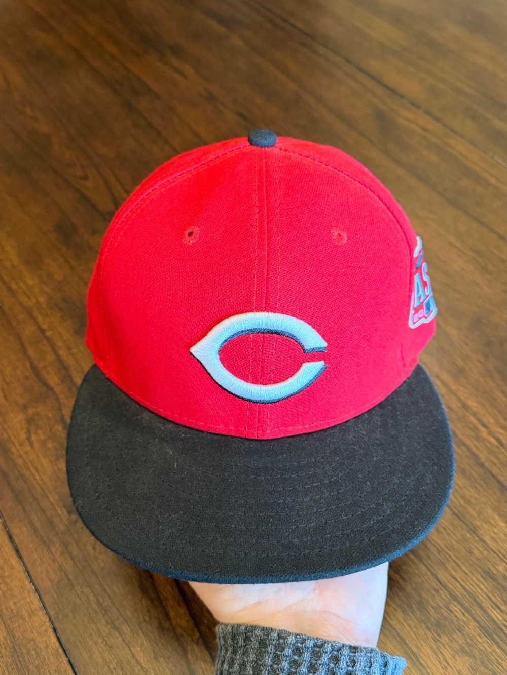 Cincinnati Reds Authentic Collection 59Fifty Red New Era Hat, Size 7